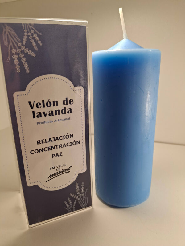 Velón de Lavanda para relajación