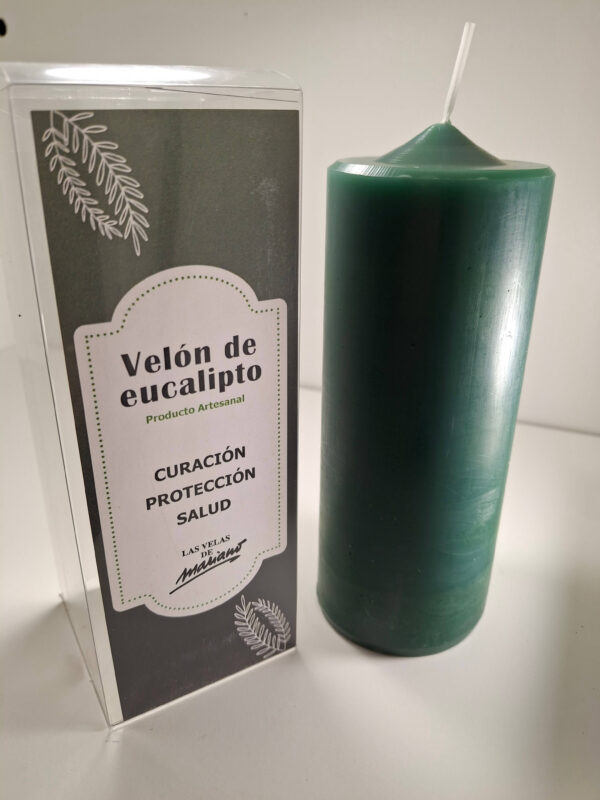 Velón de Eucalipto para salud y sanación