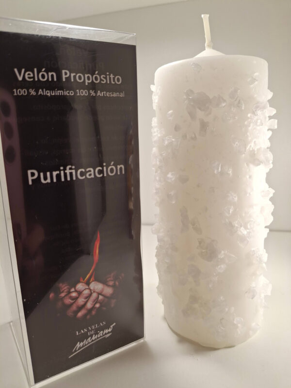 Velón Blanco para Purificación energética