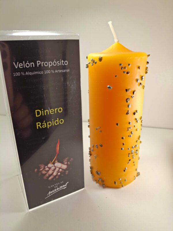 Velón amarillo dinero rápido