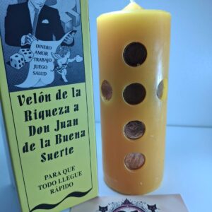 Velón de la Riqueza a Don Juan de la Buena Suerte
